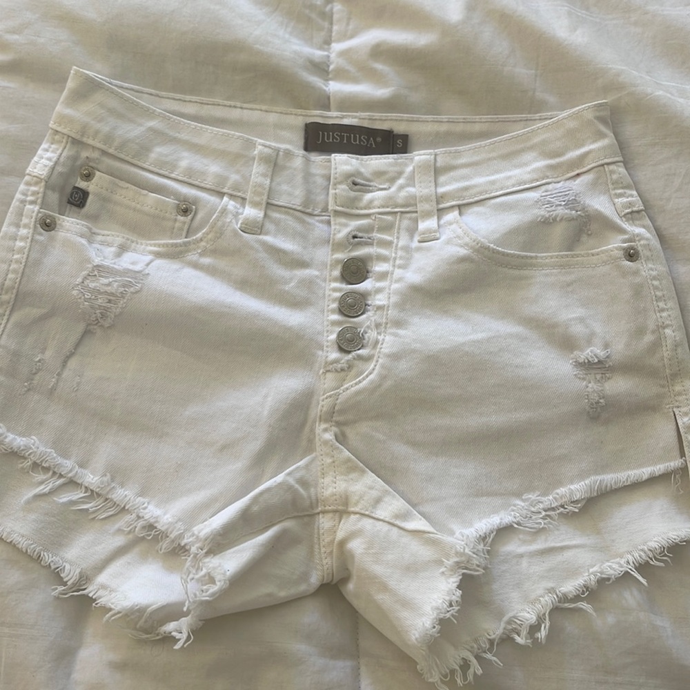 White shorts